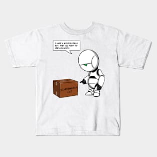 Pessimist Android Kids T-Shirt